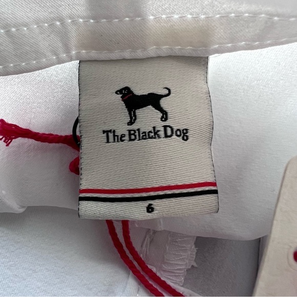 ***NWT***The Black Dog Ladies Fairway Shorts color White - Picture 4 of 7